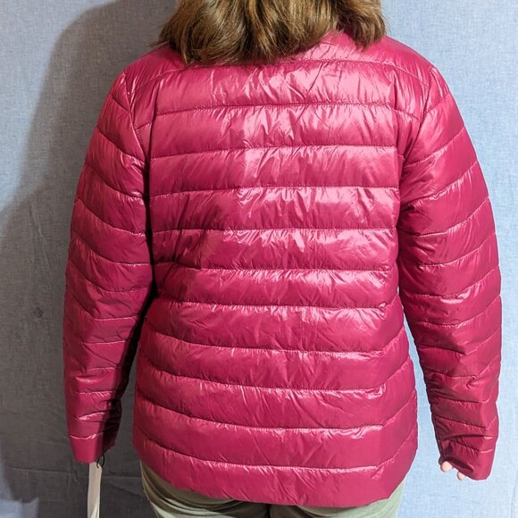 Nuage Sport Lightweight Down Puffer Jacket – Cherry Red – Women’s M – NWT - Picture 2 of 8
